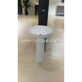 Pure acrylic column washbasin for hotel